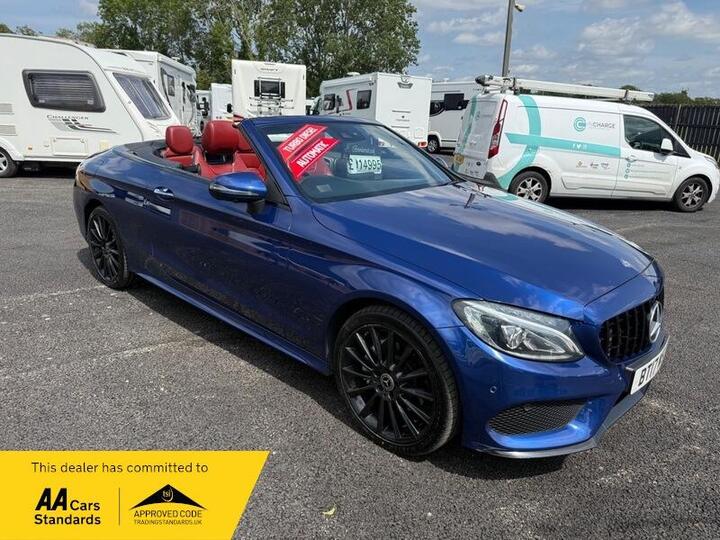 Mercedes-Benz C Class 2.1 C220d AMG Line (Premium Plus) Cabriolet G-Tronic+ 4MATIC Euro 6 (s/s) 2dr
