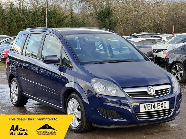 Vauxhall Zafira 1.8 16V Exclusiv Euro 5 5dr