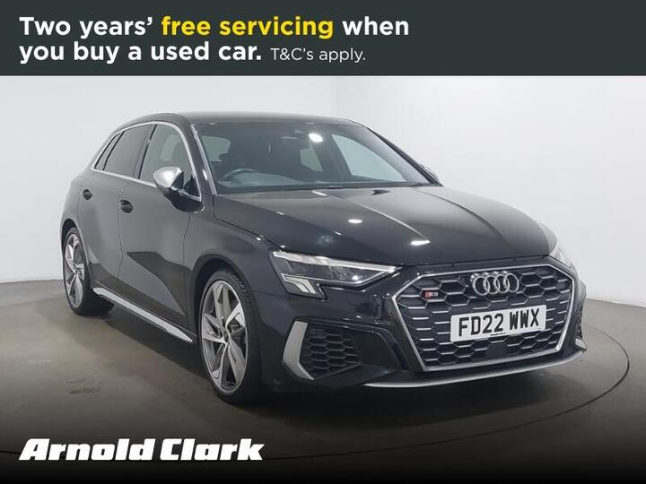 Audi S3 2.0 TFSI Sportback S Tronic Quattro Euro 6 (s/s) 5dr