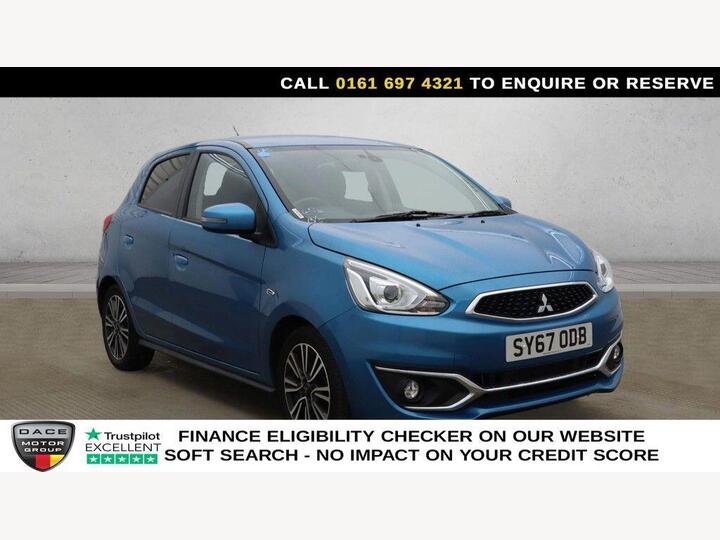 Mitsubishi MIRAGE 1.2 Juro CVT Euro 6 (s/s) 5dr