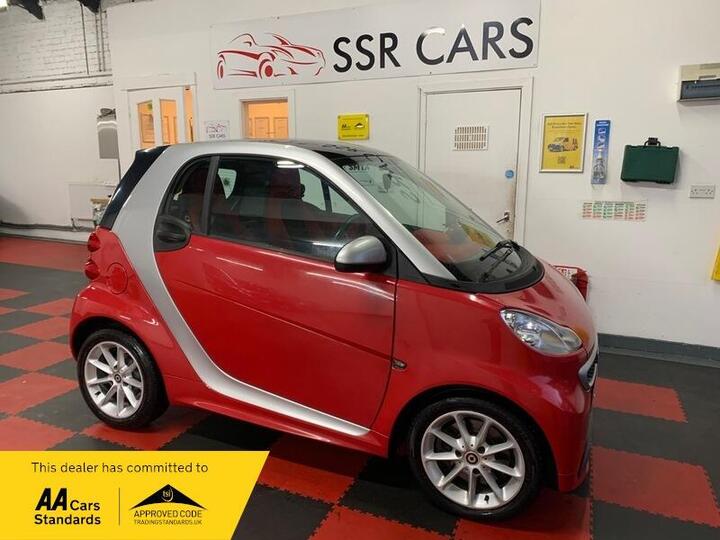 Smart ForTwo 1.0 MHD Passion SoftTouch Euro 5 (s/s) 2dr