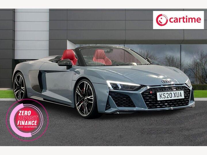 Audi R8 5.2 FSI V10 Performance Carbon Black Spyder S Tronic Quattro Euro 6 (s/s) 2dr