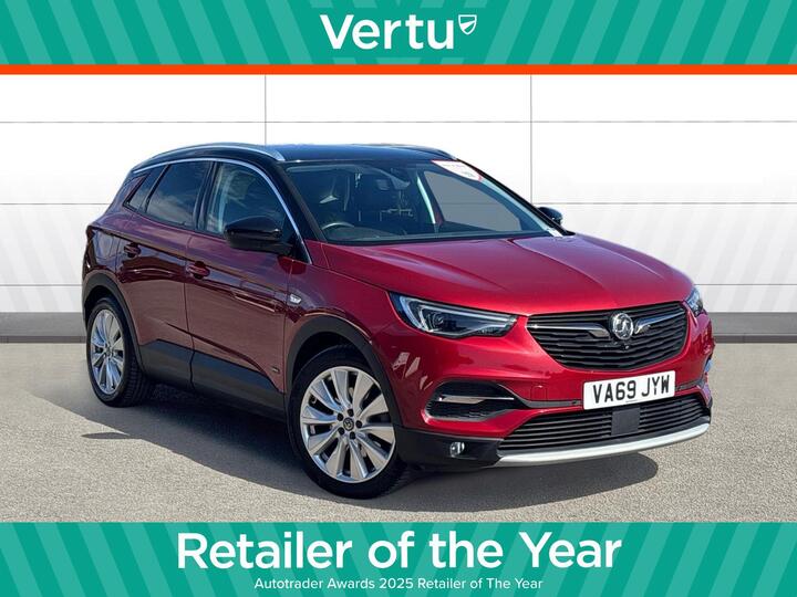 Vauxhall Grandland X 1.6 13.2kWh Ultimate Nav Auto 4WD Euro 6 (s/s) 5dr Hybrid4