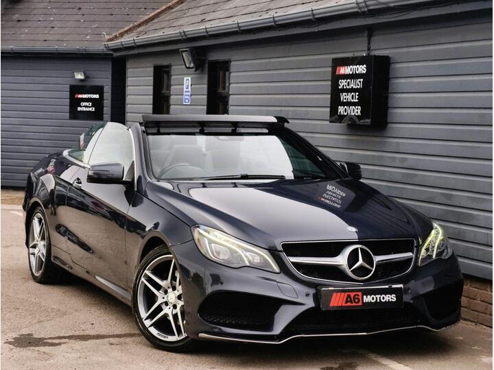 Mercedes-Benz E-CLASS 3.0 E350d V6 BlueTEC AMG Line (Premium) Cabriolet G-Tronic+ Euro 6 (s/s) 2dr