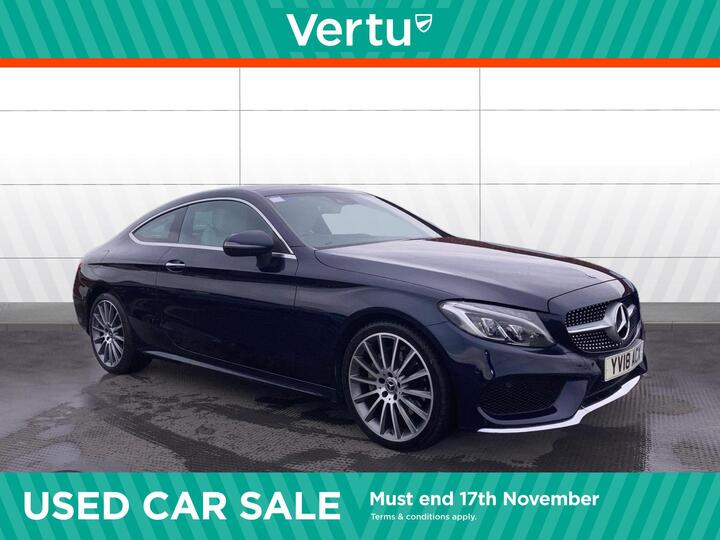 Mercedes-Benz C-Class 2.1 C220d AMG Line (Premium Plus) G-Tronic+ Euro 6 (s/s) 2dr