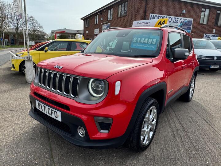 Jeep Renegade 1.3 GSE T4 11.4kWh Limited Auto 4xe Euro 6 (s/s) 5dr