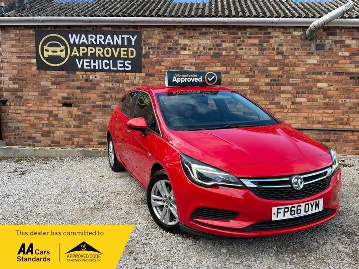 Vauxhall Astra 1.4i Design Euro 6 5dr