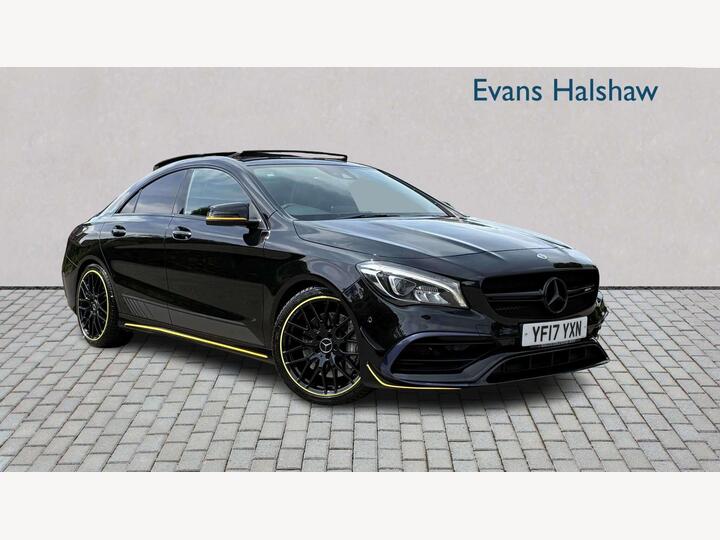 Mercedes-Benz CLA AMG COUPE SPECIAL EDITION 2.0 CLA45 AMG Yellow Night Edition Coupe SpdS DCT 4MATIC Euro 6 (s/s) 4dr Mercedes-Benz CLA AMG COUPE SPECIAL EDITION 2.0 CLA45 AMG Yellow Night Edition Coupe SpdS DCT 4MATIC Euro 6 (s/s) 4dr
