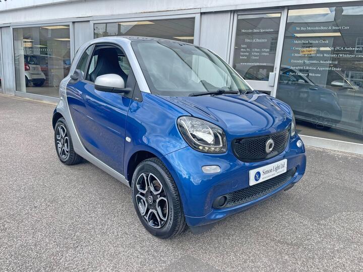 Smart Fortwo 1.0 Prime (Premium) Twinamic Euro 6 (s/s) 2dr