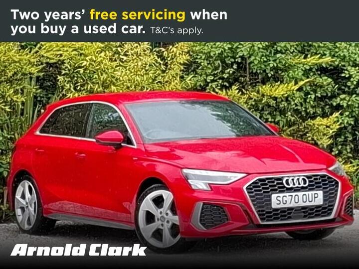 Audi A3 1.5 TFSI 35 S Line Sportback Euro 6 (s/s) 5dr