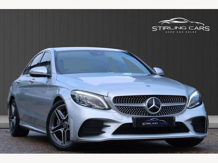 Mercedes-Benz C-CLASS 1.5 C200 MHEV EQ Boost AMG Line (Premium) G-Tronic+ Euro 6 (s/s) 4dr