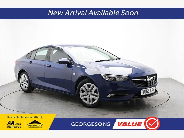 Vauxhall INSIGNIA 1.6 Turbo D EcoTEC Design Nav Grand Sport Euro 6 (s/s) 5dr Vauxhall INSIGNIA 1.6 Turbo D EcoTEC Design Nav Grand Sport Euro 6 (s/s) 5dr