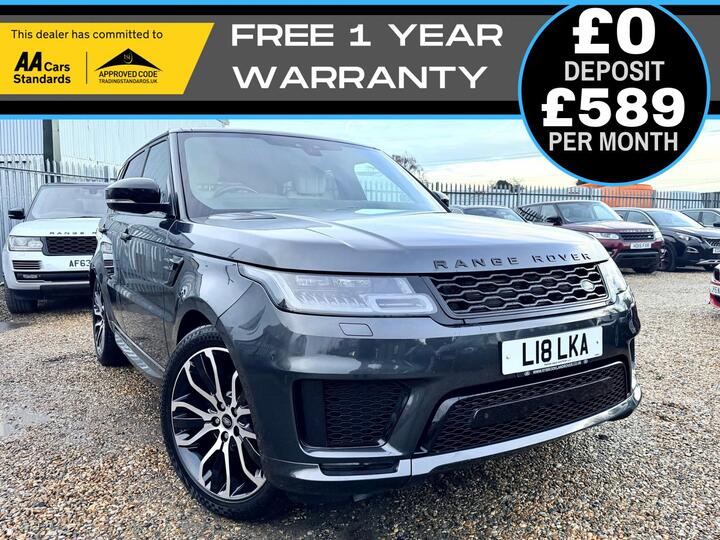 Land Rover RANGE ROVER SPORT 3.0 SD V6 Autobiography Dynamic Auto 4WD Euro 6 (s/s) 5dr Land Rover RANGE ROVER SPORT 3.0 SD V6 Autobiography Dynamic Auto 4WD Euro 6 (s/s) 5dr