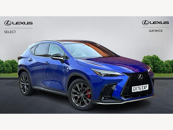 Lexus NX 2.5 450h+ 18.1kWh F Sport Takumi E-CVT 4WD Euro 6 (s/s) 5dr