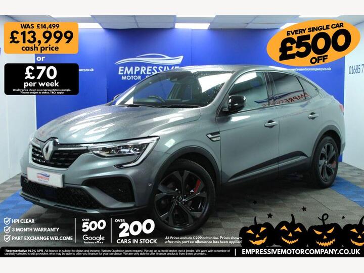 Renault ARKANA 1.6 E-TECH R.s. Line Auto 2WD Euro 6 (s/s) 5dr