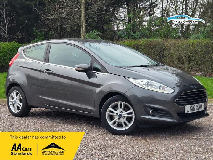 Ford Fiesta 1.0T EcoBoost Zetec Euro 6 (s/s) 3dr