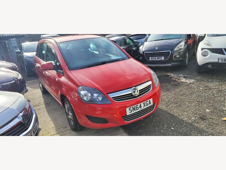 Vauxhall Zafira 1.8 16V Exclusiv Euro 5 5dr