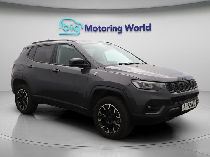 Jeep Compass 1.3 GSE T4 11.4kWh Trailhawk Auto 4xe Euro 6 (s/s) 5dr Jeep Compass 1.3 GSE T4 11.4kWh Trailhawk Auto 4xe Euro 6 (s/s) 5dr