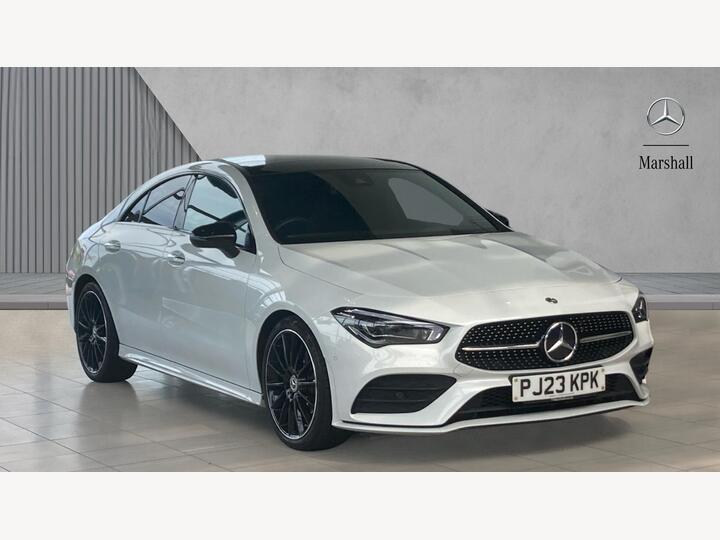 Mercedes-Benz CLA 1.3 CLA180 AMG Line Night Edition (Premium Plus) Coupe 7G-DCT Euro 6 (s/s) 4dr Mercedes-Benz CLA 1.3 CLA180 AMG Line Night Edition (Premium Plus) Coupe 7G-DCT Euro 6 (s/s) 4dr