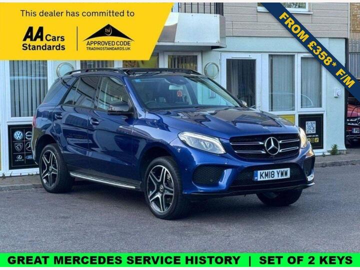 Mercedes-Benz GLE 3.0 GLE350d V6 AMG Line (Premium) G-Tronic 4MATIC Euro 6 (s/s) 5dr