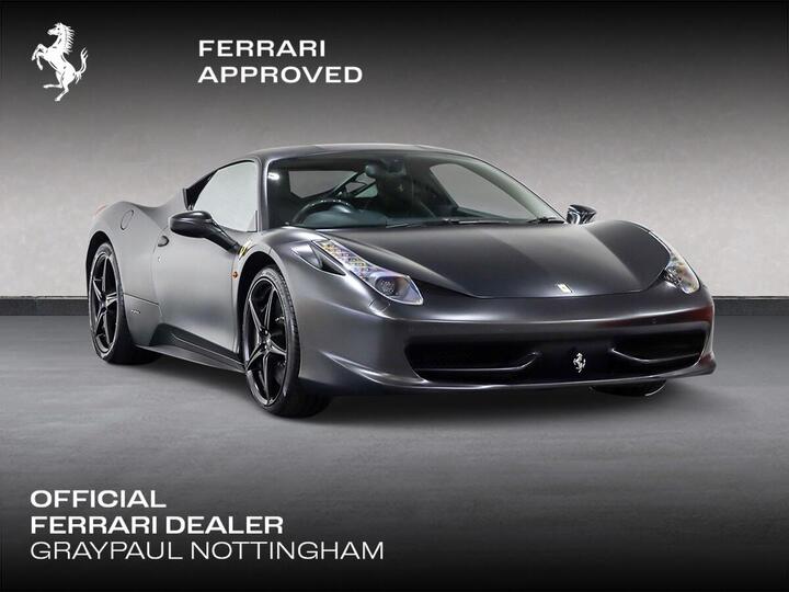 Ferrari 458 4.5 Italia F1 DCT Euro 5 2dr Ferrari 458 4.5 Italia F1 DCT Euro 5 2dr