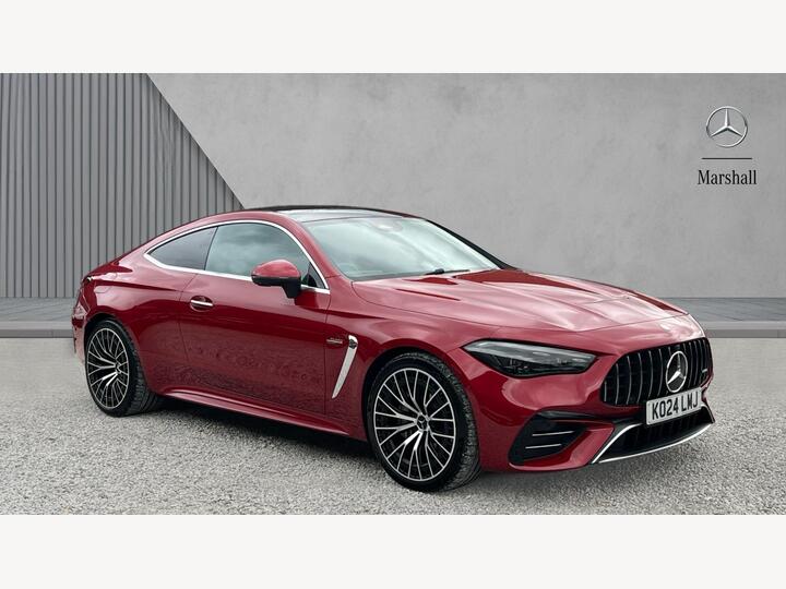 Mercedes-Benz CLE 3.0 CLE53 MHEV AMG (Premium) G-Tronic+ 4MATIC+ Euro 6 (s/s) 2dr Mercedes-Benz CLE 3.0 CLE53 MHEV AMG (Premium) G-Tronic+ 4MATIC+ Euro 6 (s/s) 2dr