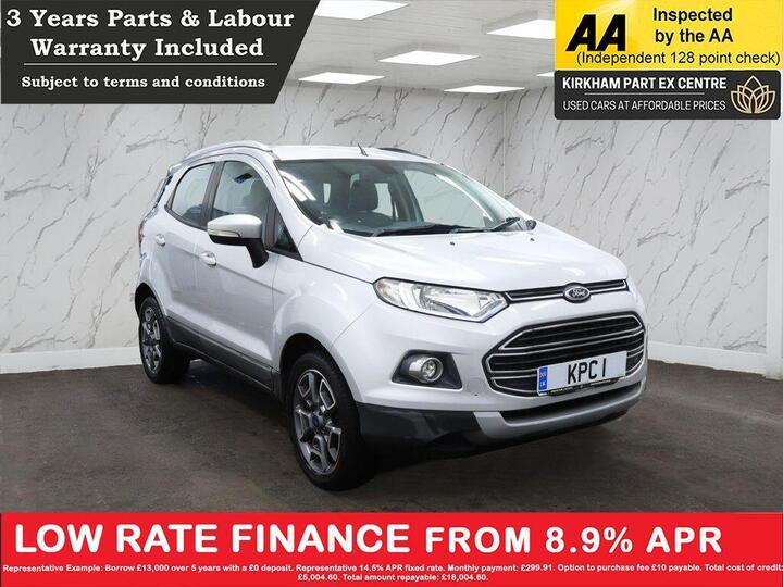 Ford ECOSPORT 1.0T EcoBoost Titanium 2WD Euro 5 (s/s) 5dr