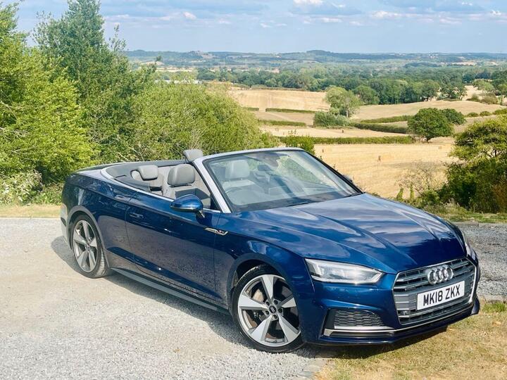 Audi A5 CABRIOLET 2.0 TFSI S Line S Tronic Quattro Euro 6 (s/s) 2dr