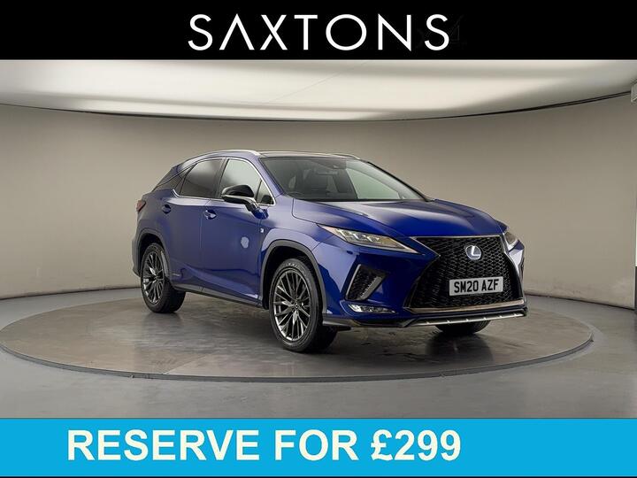 Lexus RX 3.5 450h V6 F Sport E-CVT 4WD Euro 6 (s/s) 5dr