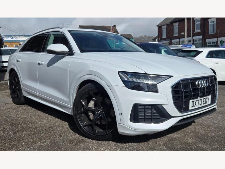 Audi Q8 3.0 TFSI V6 55 S Line SUV 5dr Petrol Tiptronic Quattro Euro 6 (s/s) (340 Ps)