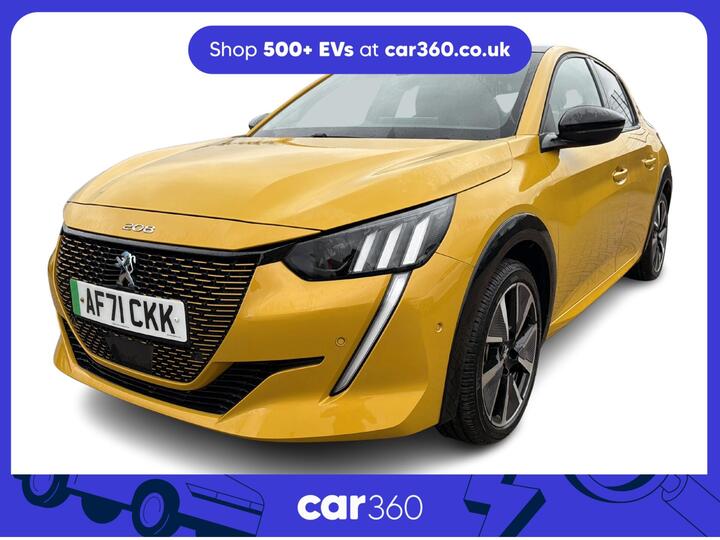 Peugeot E-208 50kWh GT Premium Auto 5dr