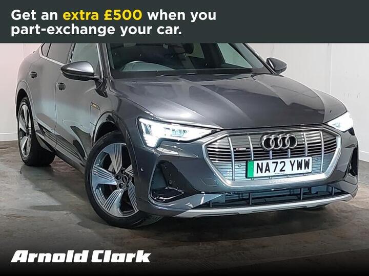 Audi E-tron 55 S Line Sportback Auto Quattro 5dr 95kWh (11kW Charger)
