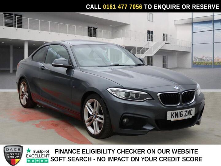 BMW 2 SERIES 2.0 220i M Sport Auto Euro 6 (s/s) 2dr