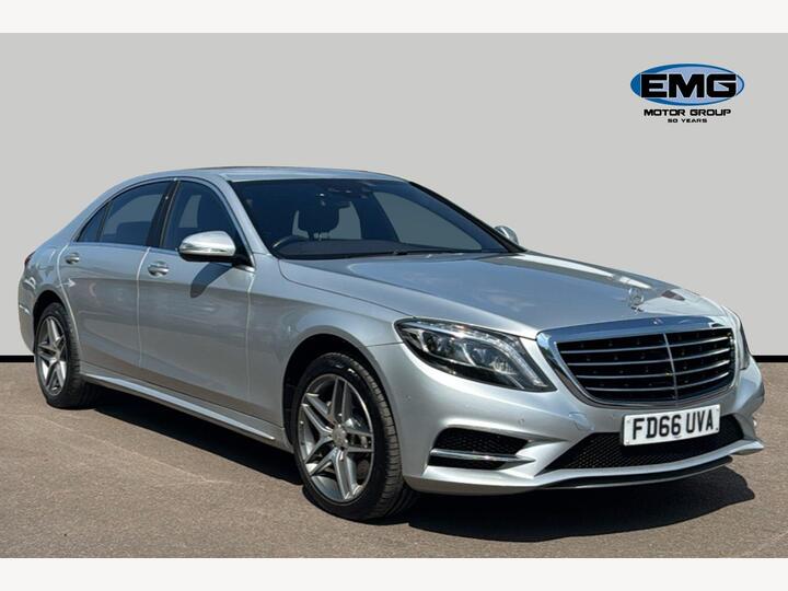 Mercedes-Benz S Class Saloon 4.7 S500L V8 AMG Line G-Tronic+ Euro 6 (s/s) 4dr