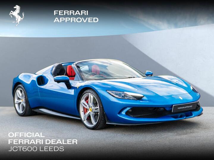 Ferrari 296 GTS 3.0T V6 7.45kWh Spider F1 DCT Euro 6 (s/s) 2dr Ferrari 296 GTS 3.0T V6 7.45kWh Spider F1 DCT Euro 6 (s/s) 2dr