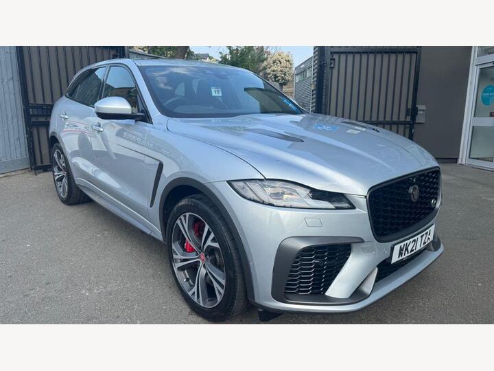 Jaguar F-PACE 5.0 P550 V8 SVR Quickshift AWD Euro 6 (s/s) 5dr