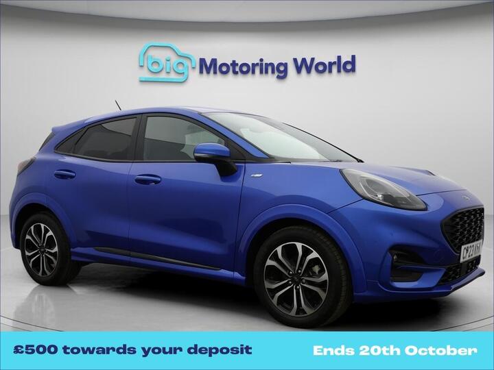 Ford Puma 1.0T EcoBoost MHEV ST-Line Euro 6 (s/s) 5dr