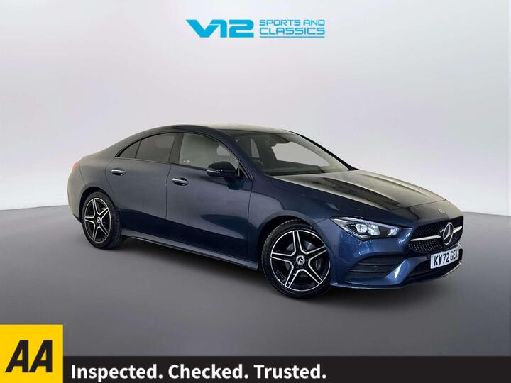 Mercedes-Benz CLA 1.3 CLA180 AMG Line (Premium) Coupe 7G-DCT Euro 6 (s/s) 4dr Mercedes-Benz CLA 1.3 CLA180 AMG Line (Premium) Coupe 7G-DCT Euro 6 (s/s) 4dr