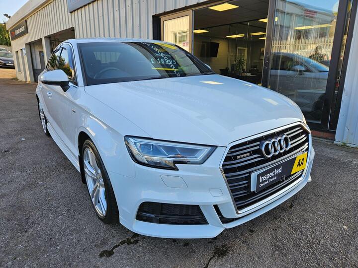 Audi A3 2.0 TFSI S Line S Tronic Quattro Euro 6 (s/s) 4dr