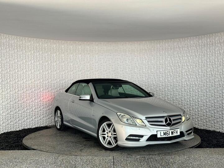 Mercedes-Benz E Class 2.1 E220 CDI BlueEfficiency Sport Edition 125 Cabriolet G-Tronic+ Euro 5 (s/s) 2dr