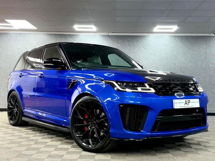 Land Rover Range Rover Sport 5.0 P575 V8 SVR Auto 4WD Euro 6 (s/s) 5dr