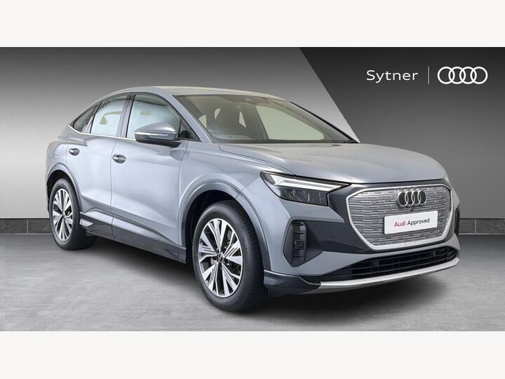 Audi Q4 E-tron 45 Sport Sportback Auto 5dr 82kWh Audi Q4 E-tron 45 Sport Sportback Auto 5dr 82kWh