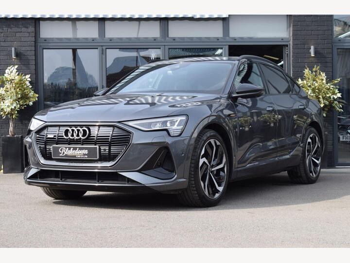 Audi E-tron 55 Black Edition Sportback Auto Quattro 5dr 95kWh (11kW Charger)