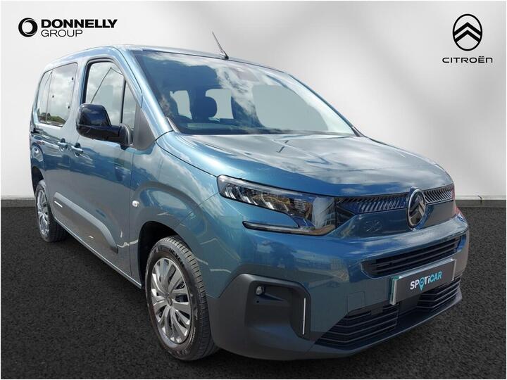 Citroen Berlingo 52kWh PLUS M Auto 5dr (7.4kW Charger) Citroen Berlingo 52kWh PLUS M Auto 5dr (7.4kW Charger)