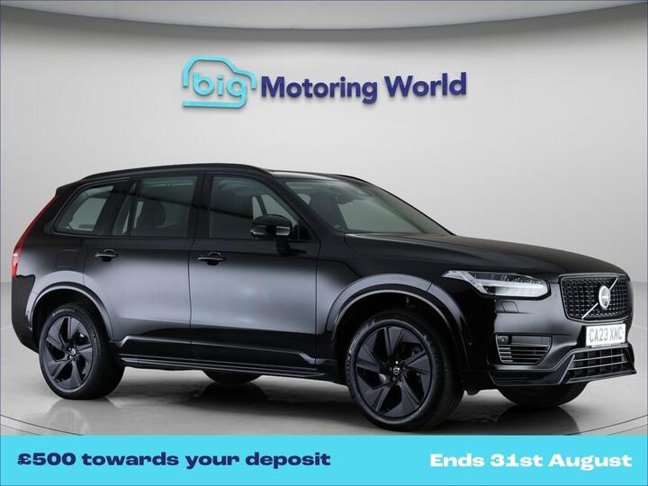 Volvo XC90 2.0h T8 Recharge 18.8kWh Plus Auto 4WD Euro 6 (s/s) 5dr
