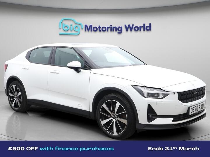 Polestar Polestar 2 Dual Motor 78kWh Long Range Plus Pilot Fastback Auto 4WDE 5dr
