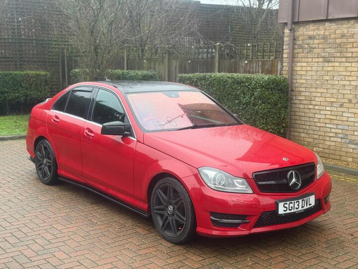 Mercedes-Benz C Class 1.6 C180 BlueEfficiency AMG Sport Plus G-Tronic+ Euro 5 (s/s) 4dr