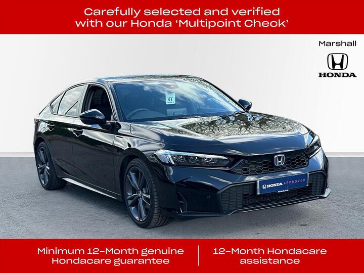Honda Civic 2.0 H I-MMD Sport ECVT Euro 6 (s/s) 5dr
