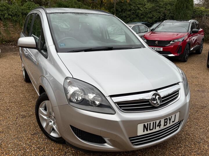 Vauxhall Zafira 1.8 16V Exclusiv Euro 5 5dr (SNav)