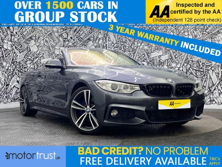 BMW 4 SERIES 2.0 420d M Sport Auto Euro 6 (s/s) 2dr BMW 4 SERIES 2.0 420d M Sport Auto Euro 6 (s/s) 2dr